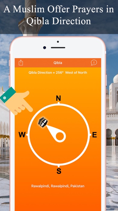 Qibla Compass & Locator Pro screenshot 2