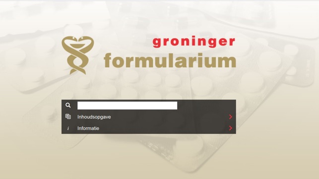 Groninger Formularium app(圖1)-速報App