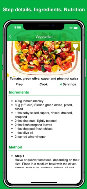 Vegan Recipes - Healthy Food(圖2)-速報App