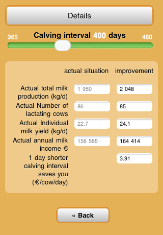 Fertility Profit Calculator screenshot 4