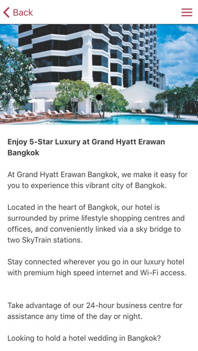 Grand Hyatt Erawan Bangkok screenshot 2