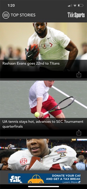 TideSports.com Alabama Sports(圖3)-速報App