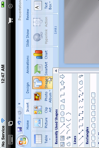 Скриншот из iRemoteDesktop Lite