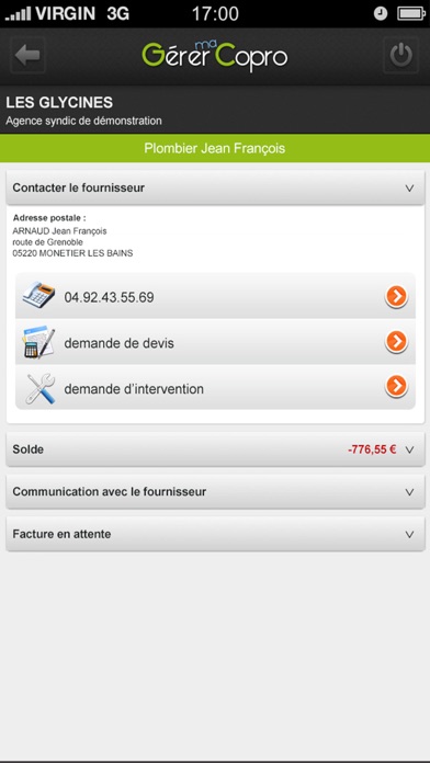 How to cancel & delete Gérer Ma Copro from iphone & ipad 3