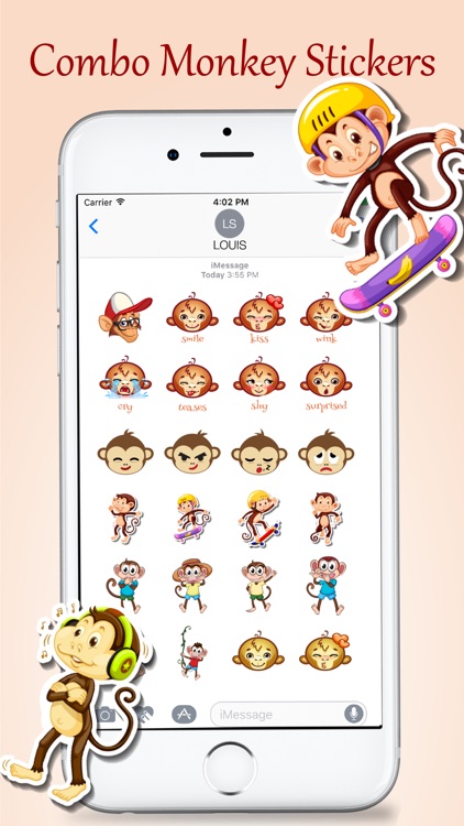 Animated Monkey Friends