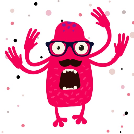 Cute Monster Stickers and Emojis