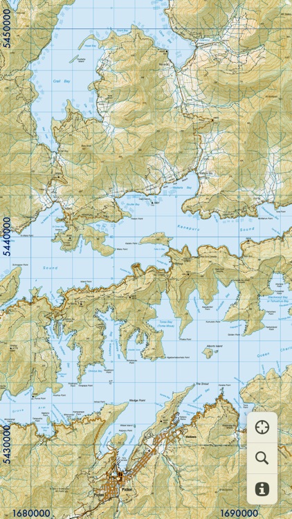 MapApp NZ South Island