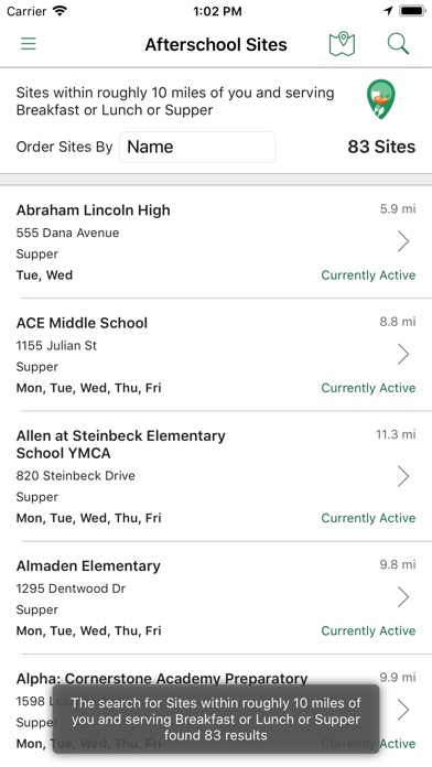 CA Meals for Kids screenshot 2