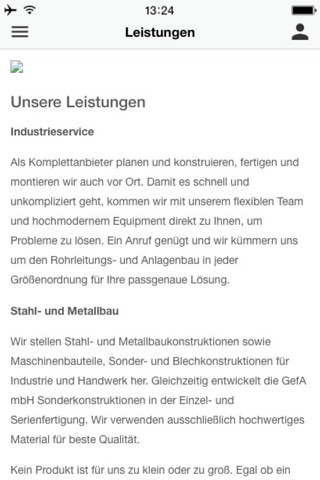 GefA GmbH Stahl und Metallbau screenshot 3