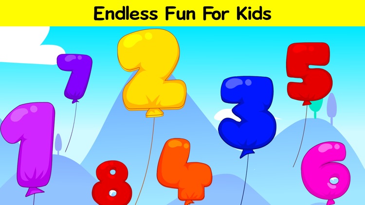 Pop the Balloons - Learn ABC & 123 Numbers screenshot-4