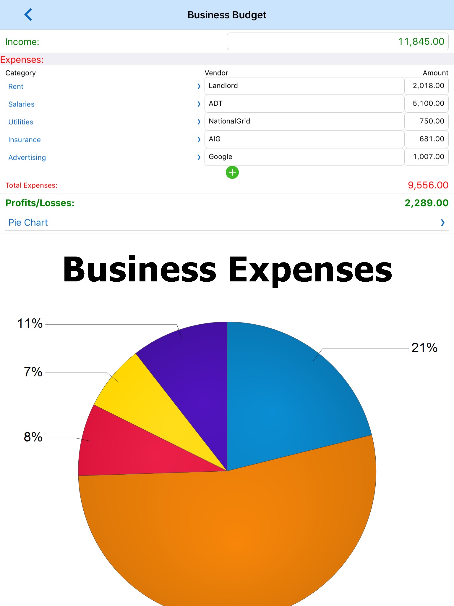 Altova MobileTogether screenshot 2