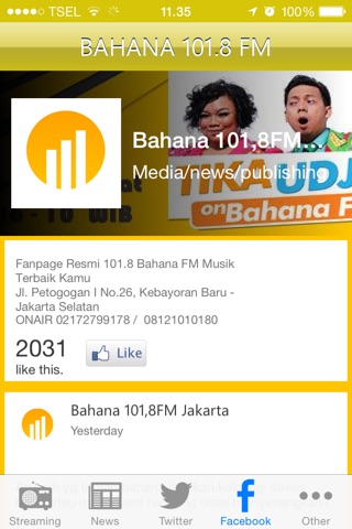 BAHANA FM screenshot 2