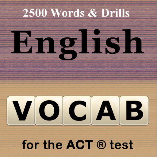 Vocab for the ACT ® (lite) iOS App