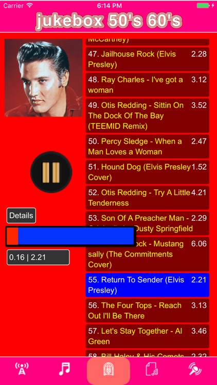 jukebox 50's & 60's