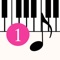 Place your phone on your piano or keyboard and learn to play simple tunes