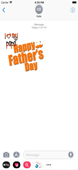 Happy Fathers Day Stickers2018(圖7)-速報App