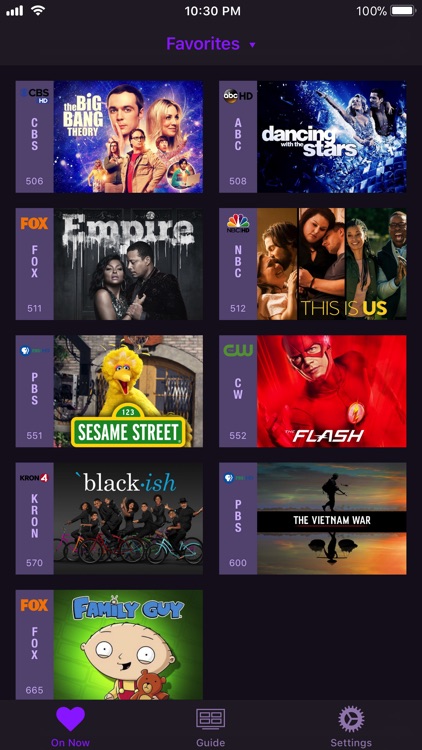 Channels ‒ Live TV