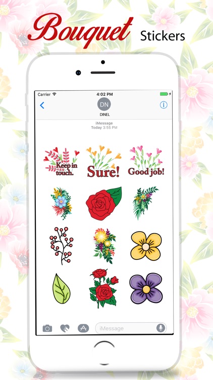 Bouquet Stickers Pack