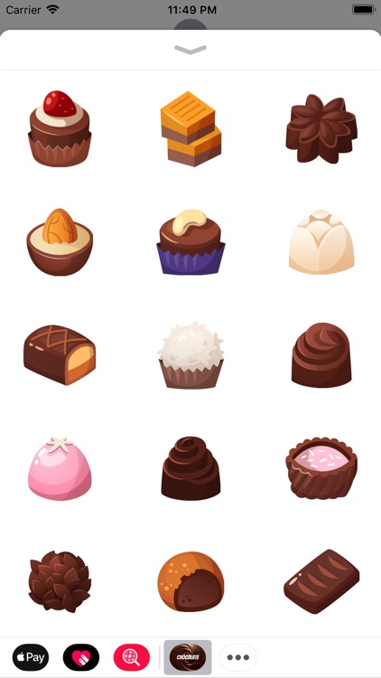 Chocolatey stickers