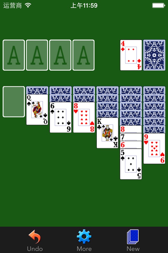 Solitaire+classic poker game screenshot 2