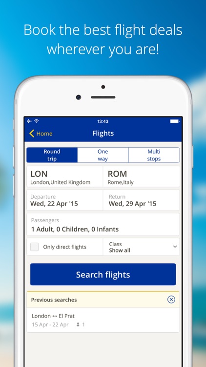 eDreams Travel: Flights, Hotels & Cars