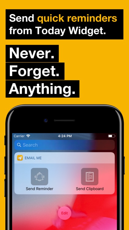 Email Me - Notes in one tap!