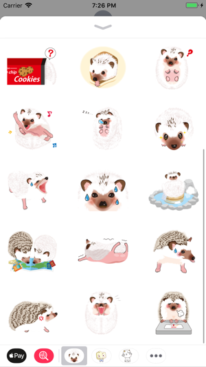 Hedgehog Funny Stickers Pack(圖3)-速報App