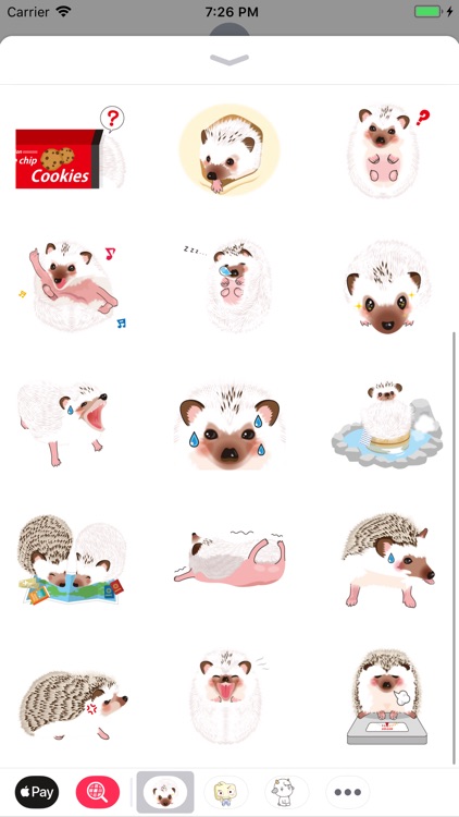 Hedgehog Funny Stickers Pack