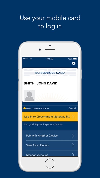 BC Services Card screenshot 2