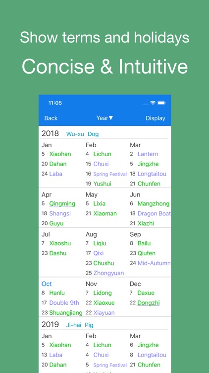 PP Chinese Lunar Calendar