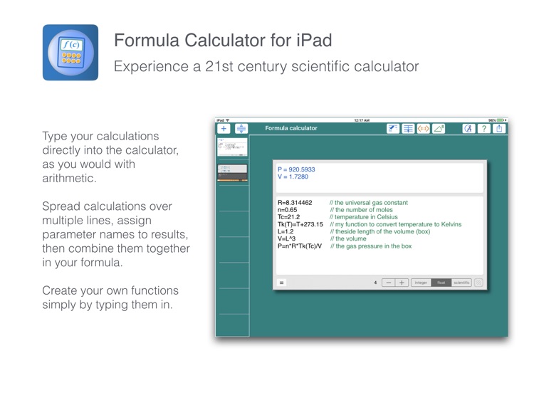 Formula Calculator