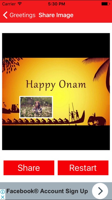 How to cancel & delete Onam Greetings Maker For Onam Messages & Images from iphone & ipad 3