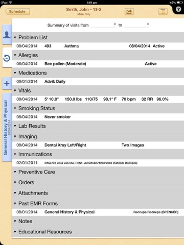 MacPractice iEHR 9.5 screenshot 3