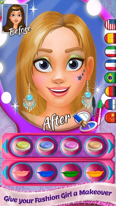 Design It - Outfit Maker for Fashion Girls Makeover : Dress Up , Make Up and Tailor Screenshot 1