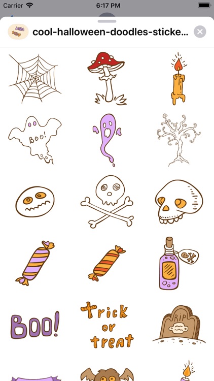 Cool Halloween Doodles