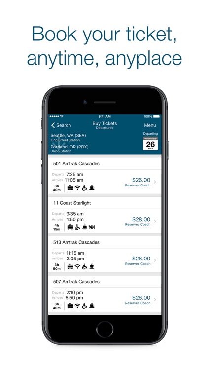 Amtrak screenshot-4