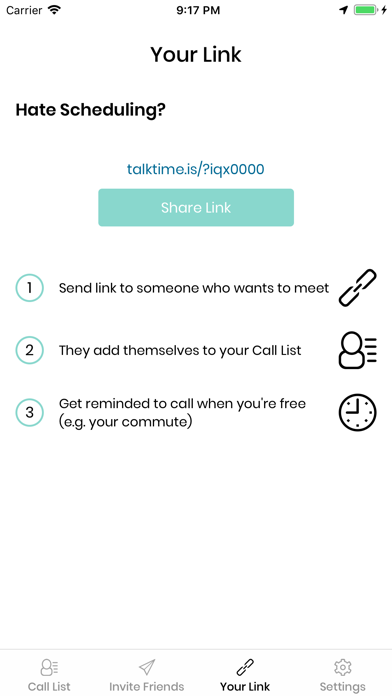 TalkTime App screenshot 3