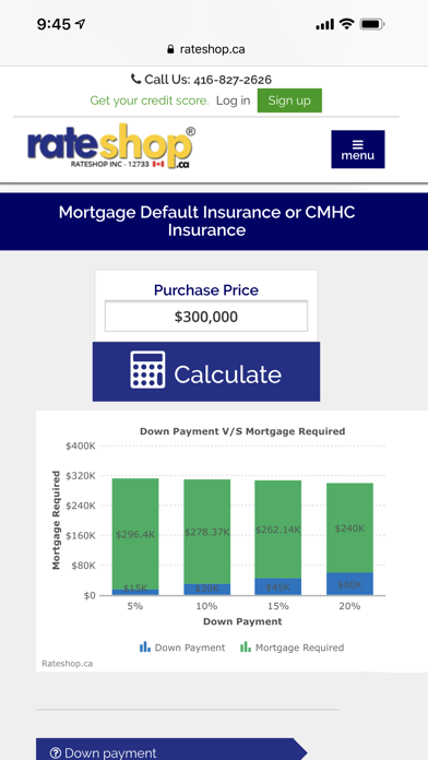 Mortgage Calculator Canada screenshot 4