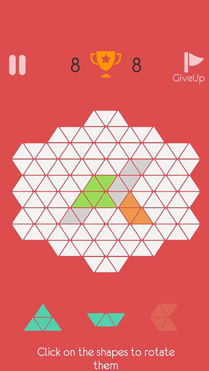 Fill Board : Triangle Puzzle