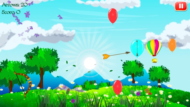 Archery Balloons Shooter 3D(圖2)-速報App