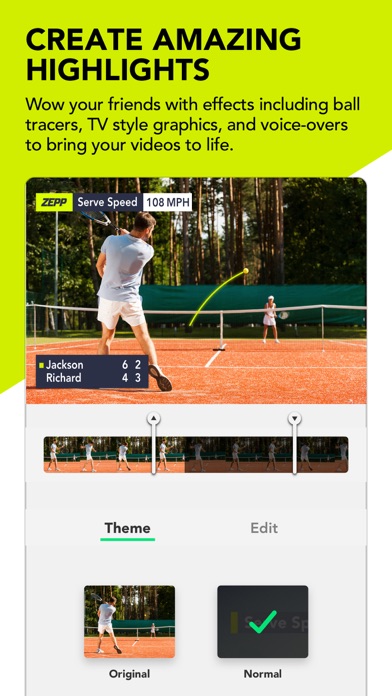 Zepp Tennis screenshot 3