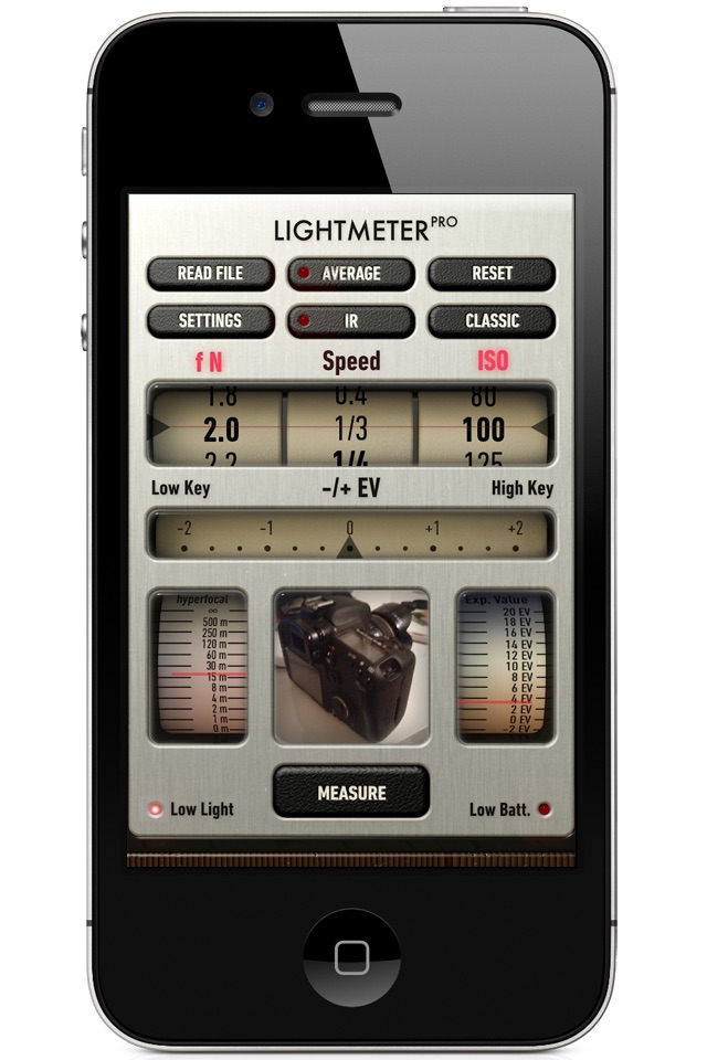 myLightMeter PRO screenshot 2