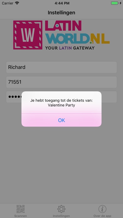 TicketScan App screenshot 3