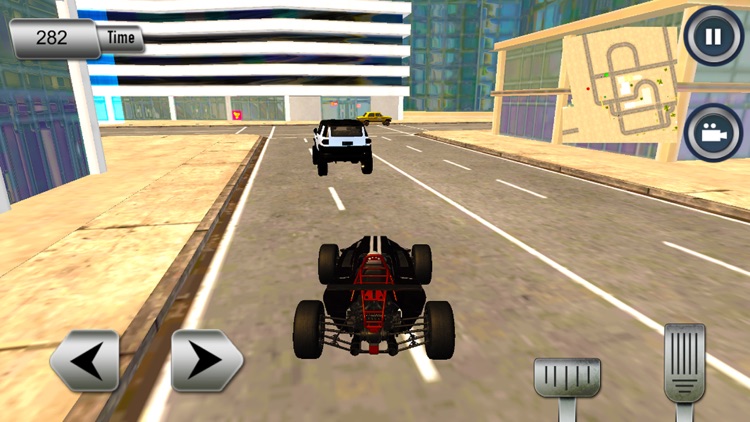 Modern City Traffic Car Drive