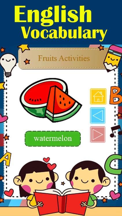 English Picture Dictionary App