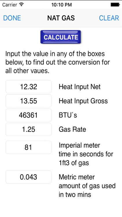 GB Gas Pipe Sizing Calculator By GB-GAS.CO.UK