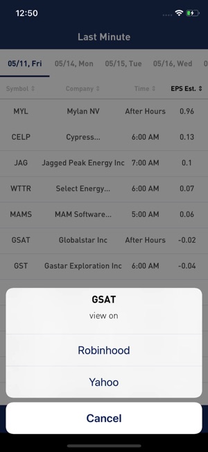 LastMinute - Earnings Calendar(圖2)-速報App