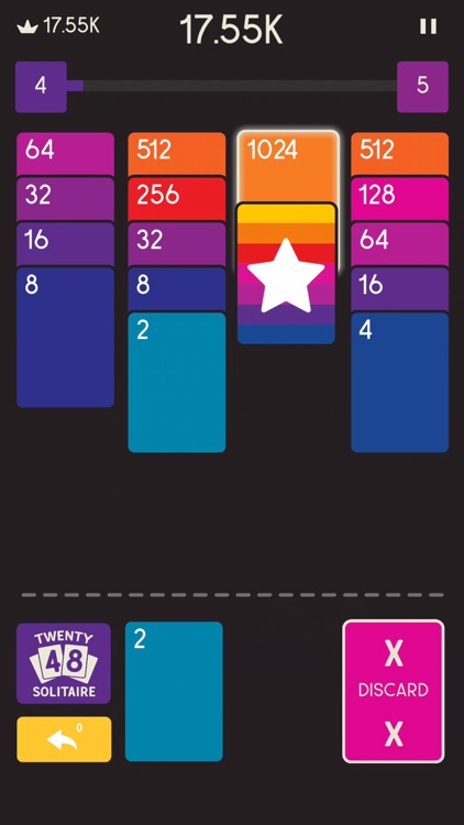 Twenty48 Solitaire screenshot-2