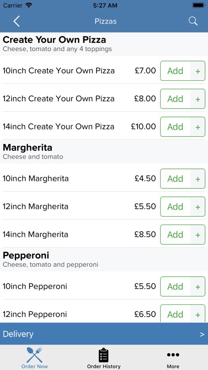 Mario's Pizza Newbuildings