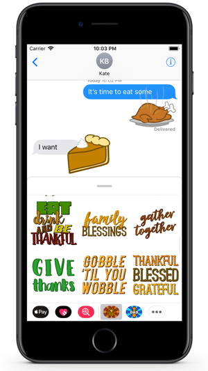 Thanksgiving Fun Stickers(圖2)-速報App